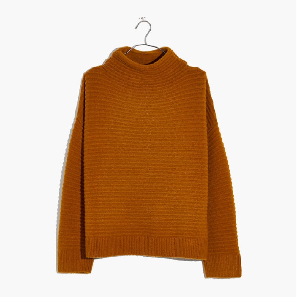 Madewell Belmont Mockneck Sweater